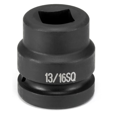 Grey Pneumatic Soc 13/16 1D Bdd Whl Imp Sq 4Pt Blk GRE4313S